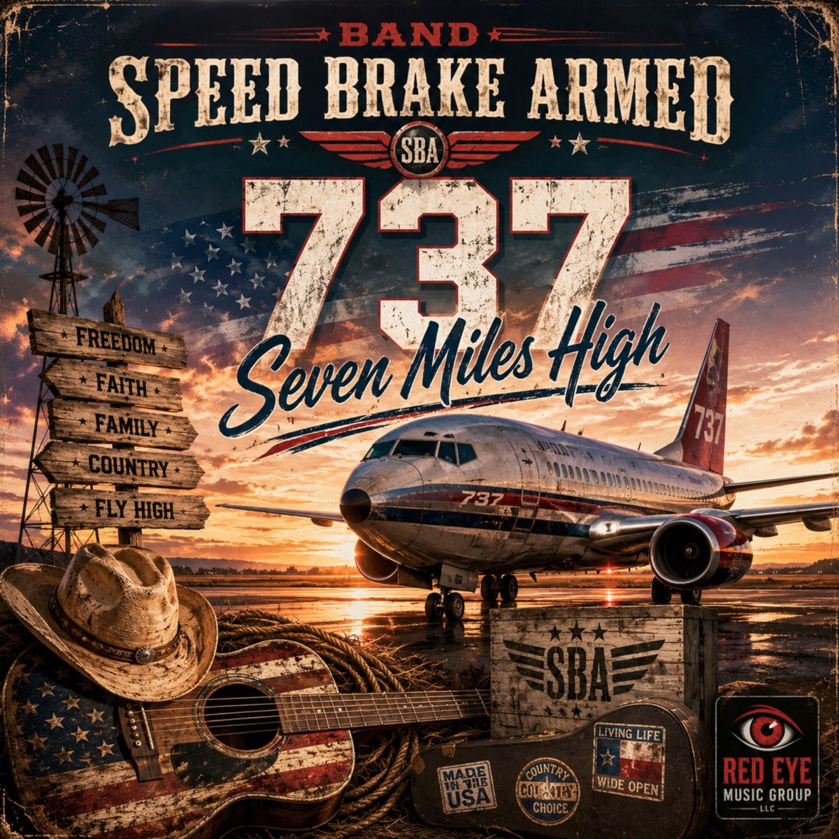 737 Seven Miles High album artwork